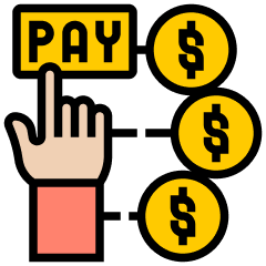 Complete the payment process