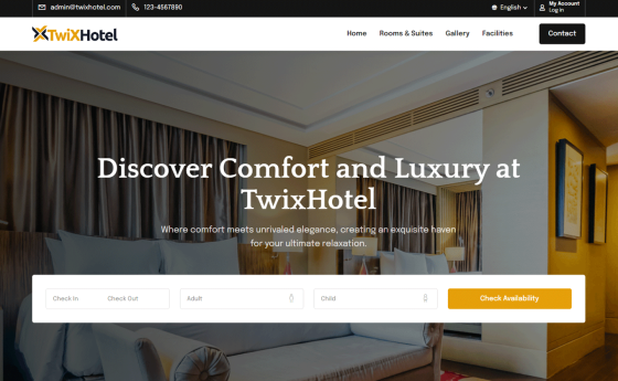Luxury Website Template