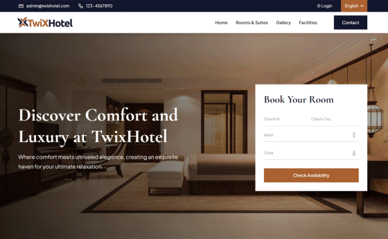 Oasis Website Template